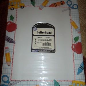 Brand New School Letterhead- printable paper!!